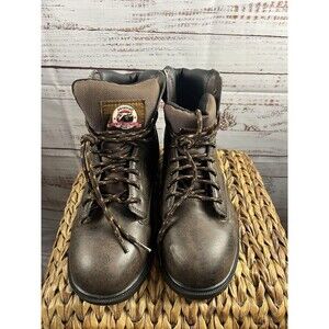 Brahma Steel Toe Safety Work Boots Size 11 #28800794 Pre Owned
